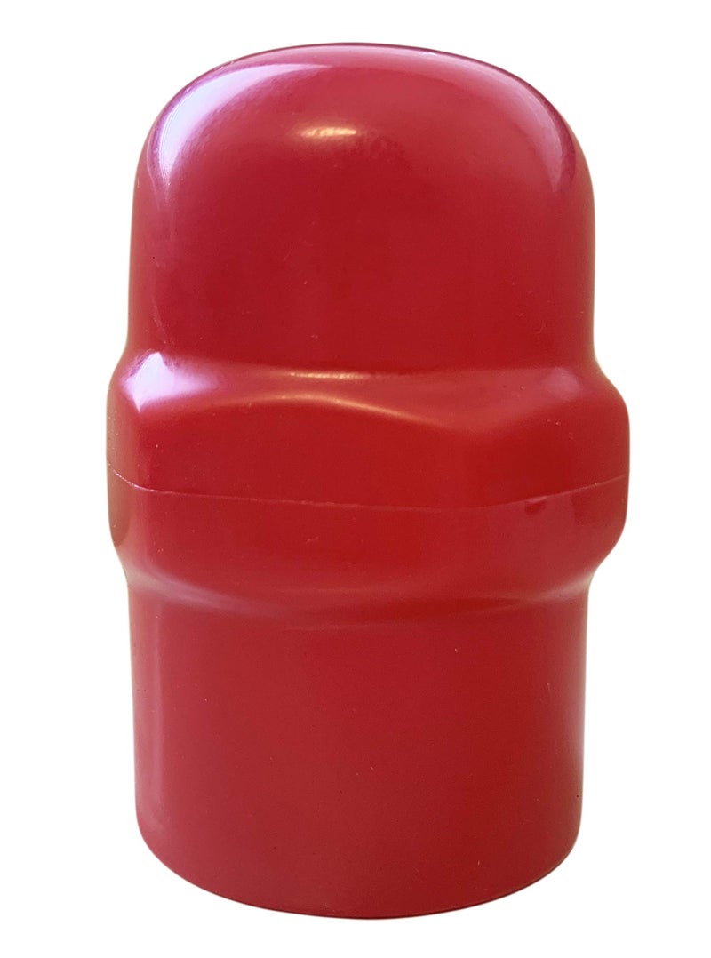 Larin Red Rubber Trailer Hitch Ball Cover, Fit 1-7/8 or 2 Inch Trailer Balls - Image 1